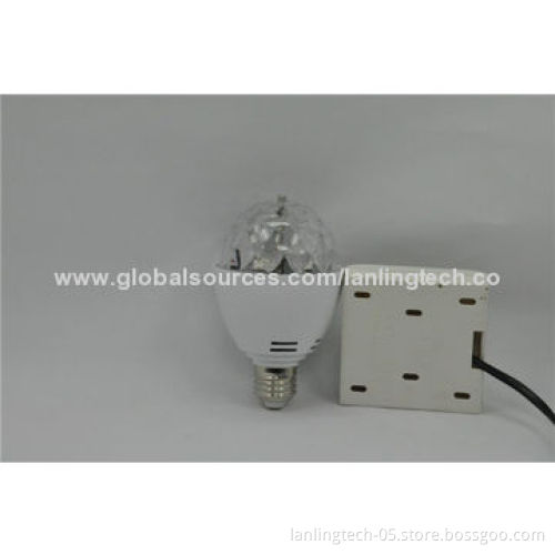 3W RGB Mini Indoor Rotation Christmas LED Lights